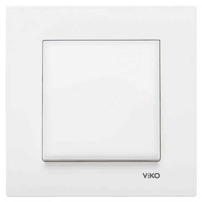Viko Karre/Meridian Beyaz Anahtar Mekanizma-Çerçeve Hariç-90967001