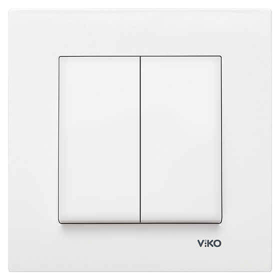 Viko Karre/Meridian Beyaz Komütatör Mekanizma-Çerçeve Hariç-90967002 - 1