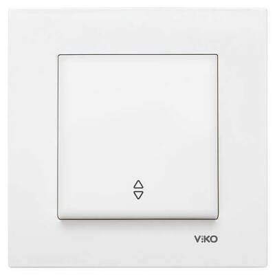 Viko Karre/Meridian Beyaz Vavien Mekanizma-Çerçeve Hariç-90967004 